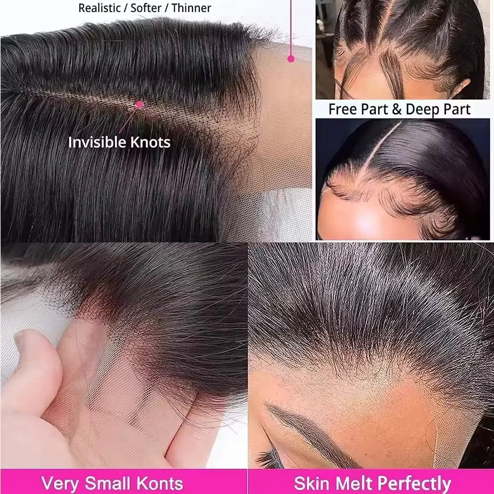 Bob Wig Human Hair 180 Density Glueless Wigs Human Hair Pre Plucked Pre Cut Glueless Wigs Human Hair 13x4 Hd Lace Closure Wigs