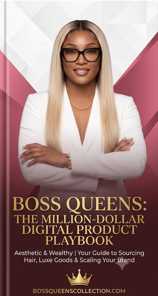 Boss Queens: The Million-Dollar Digital Product Playbook ebook cover