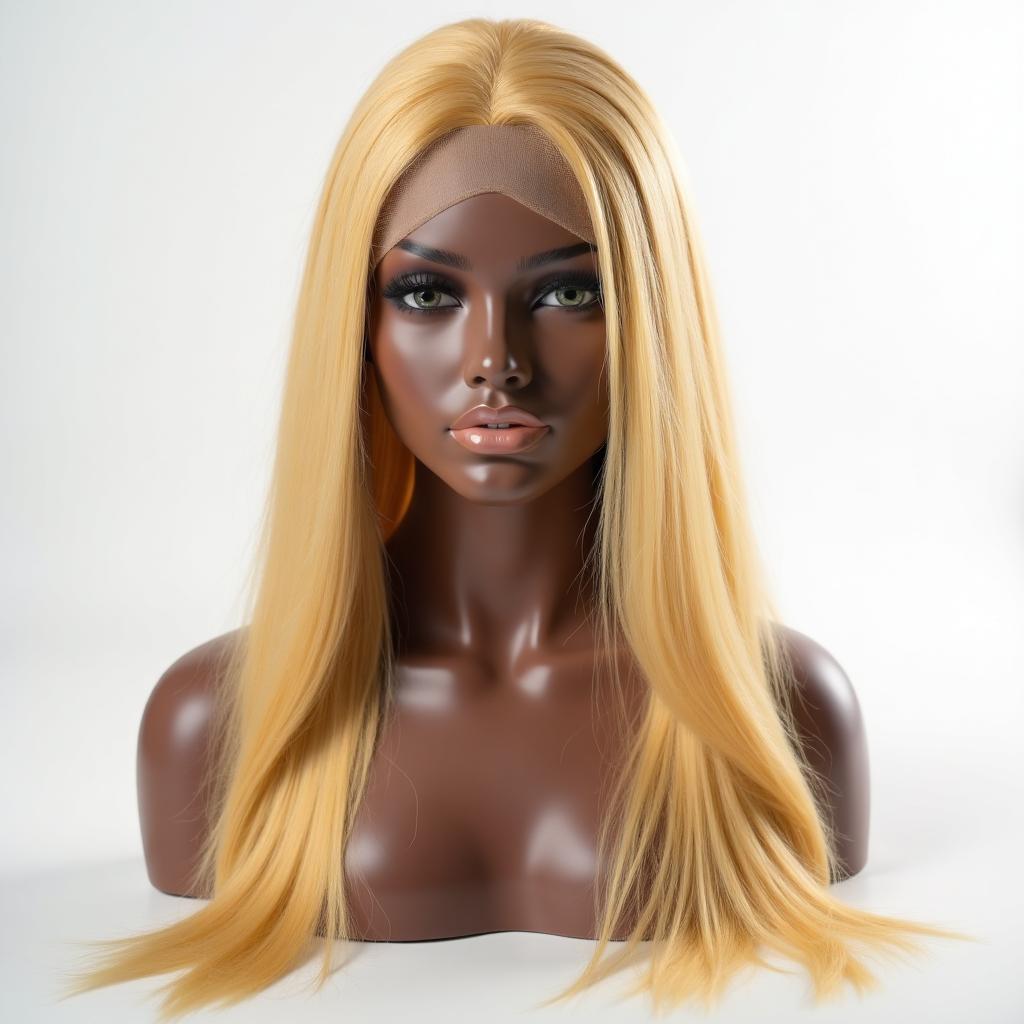 Honey Blonde HD Lace Front Wig #27 - Premium Virgin Hair